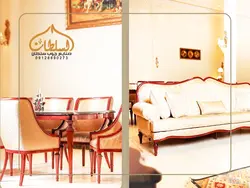 خرید ست مبل و میز ناهار خوری کلاسیک مدل کارن - چوب سلطان