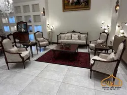 ست مبل و میز ناهار خوری کلاسیک مدل کاجی رومی - چوب سلطان