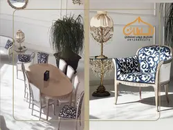 ست مبل و میز ناهار خوری کلاسیک مدل پرنس - چوب سلطان