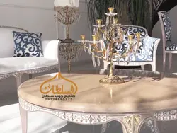 ست مبل و میز ناهار خوری کلاسیک مدل پرنس - چوب سلطان