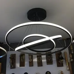 لوستر رینگی سه حلقه کد KL753R