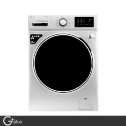 ماشین لباسشویی جی پلاس 8 کیلویی مدل GWM-M8220 W
