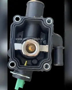 ترموستات کامل (هوزینگ و فشنگی آب) پژو 206 تیپ 5 اصل فرانسه