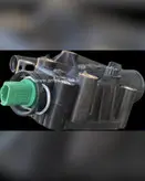 ترموستات کامل (هوزینگ و فشنگی آب) پژو 206 تیپ 5 اصل فرانسه