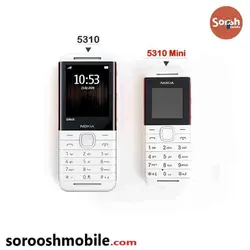 گوشی نوکیا 5310Mini | موبایل مینی bm5310 سه سیمکارت دوربین دار • سروش موبایل