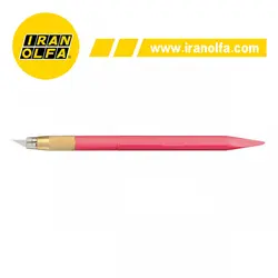 کاتر قلمی اُلفا (OLFA) ژاپن - مدل  AK-5/5B/PIK به همراه 5 تیغ یدک 30 درجه