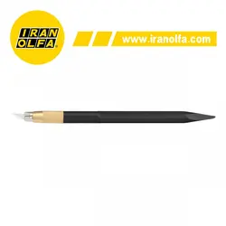 کاتر قلمی اُلفا (OLFA) ژاپن - مدل  AK-5/5B/BLK به همراه 5 تیغ یدک 30 درجه