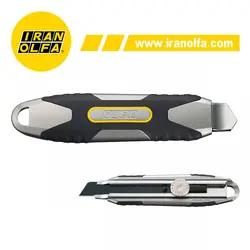 کاتر بزرگ با قفل پیچی و بدنه آلومینیومی اُلفا (OLFA) ژاپن - مدل MXP-L