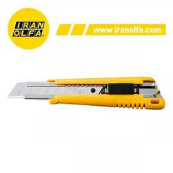 کاتر بزرگ با قفل اتوماتیک اُلفا (OLFA) ژاپن - مدل EXL