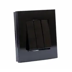 سه پل جهان الکتریک مدل کریستال مشکی - کالای برق نورانور