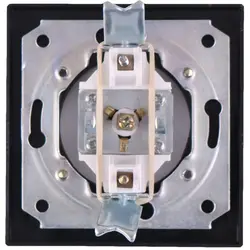 آنتن جهان الکتریک مدل کریستال مشکی - کالای برق نورانور