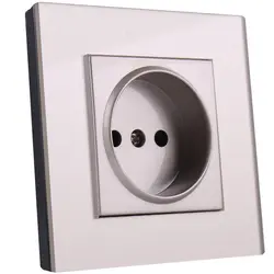 پریز جهان الکتریک مدل کریستال بژ - کالای برق نورانور