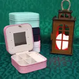 جعبه جواهرات و نظم دهنده ی زیورالات آینه دار