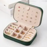 جعبه جواهرات و نظم دهنده زیپ دار، رویه مخمل