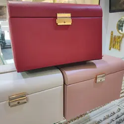 جعبه جواهرات و نظم دهنده بزرگ و جادار زیورالات