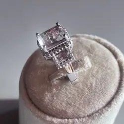 انگشتر نقره سه سنگ