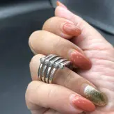 انگشتر نقره زنانه چندحلقه