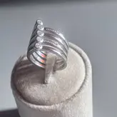 انگشتر نقره زنانه چندحلقه