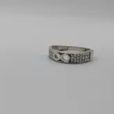 حلقه نامزدی نقره اینفینیتی