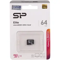 رم میکرو ۶۴ گیگ سیلیکون پاور Silicon Power Elite V10 U1 C10 100MB/s ا کارت حافظه Micro SD متفرقه مدل رم میکرو ۶۴ گیگ