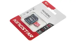 کارت حافظه microSDXC کینگ استار کلاس 10 استاندارد UHS-I U1 سرعت 85MBps همراه با آداپتور SD ظرفیت 128 گیگابایت