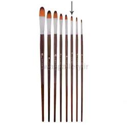 قلم مو زبان گربه سایز 4