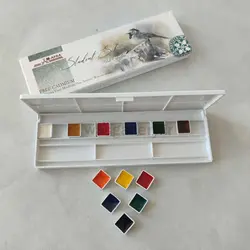 آبرنگ 12 رنگ دانش آموزی افرا