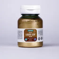 ورق طلای مایع طلایی کاهویی