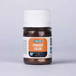 پودر صدف قهوه ای