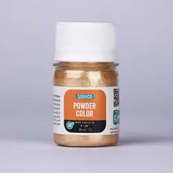 پودر صدف طلایی روشن