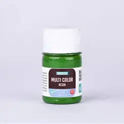 مولتی کالر رزین سبز روشن