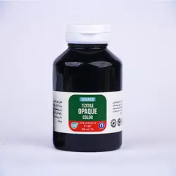 رنگ پارچه 250 میل مشکی اپک