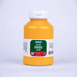 رنگ پارچه 250 میل زرد اپک