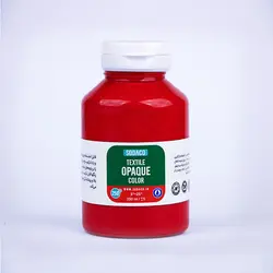 رنگ پارچه 250 میل قرمز اپک