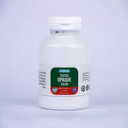 رنگ پارچه 250 میل سفید اپک