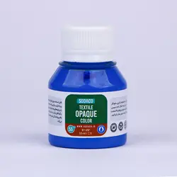 رنگ پارچه 55 میل آبی سیان اپک