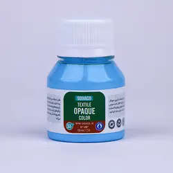 رنگ پارچه 55 میل آبی روشن اپک