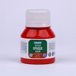 رنگ پارچه 55 میل قرمز اپک