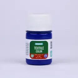 رنگ پارچه 30 میل آبی اپک