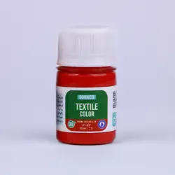 رنگ پارچه 30 میل قرمز اپک