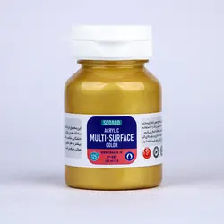 مولتی سورفیس متالیک 125 میل طلایی