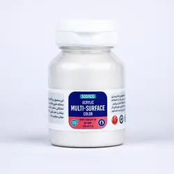 مولتی سورفیس متالیک 125 میل سفید صدفی