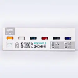 پک 6 عددی 30 میل لعاب سرد ( رنگ های اصلی )