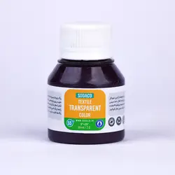 رنگ پارچه 55 میل ترنسپرنت بنفش اسکارلت