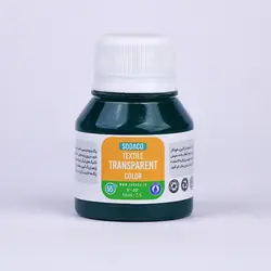 رنگ پارچه 55 میل ترنسپرنت سبز