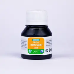رنگ پارچه 55 میل ترنسپرنت مشکی