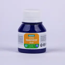 رنگ پارچه 55 میل ترنسپرنت آبی کبالت