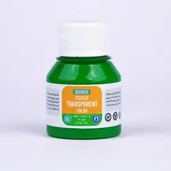 رنگ پارچه 55 میل ترنسپرنت سبز روشن