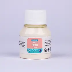 رنگ پارچه 55 میل پاستلی کرم روشن