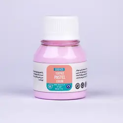 رنگ پارچه 55 میل پاستلی بنفش رز روشن